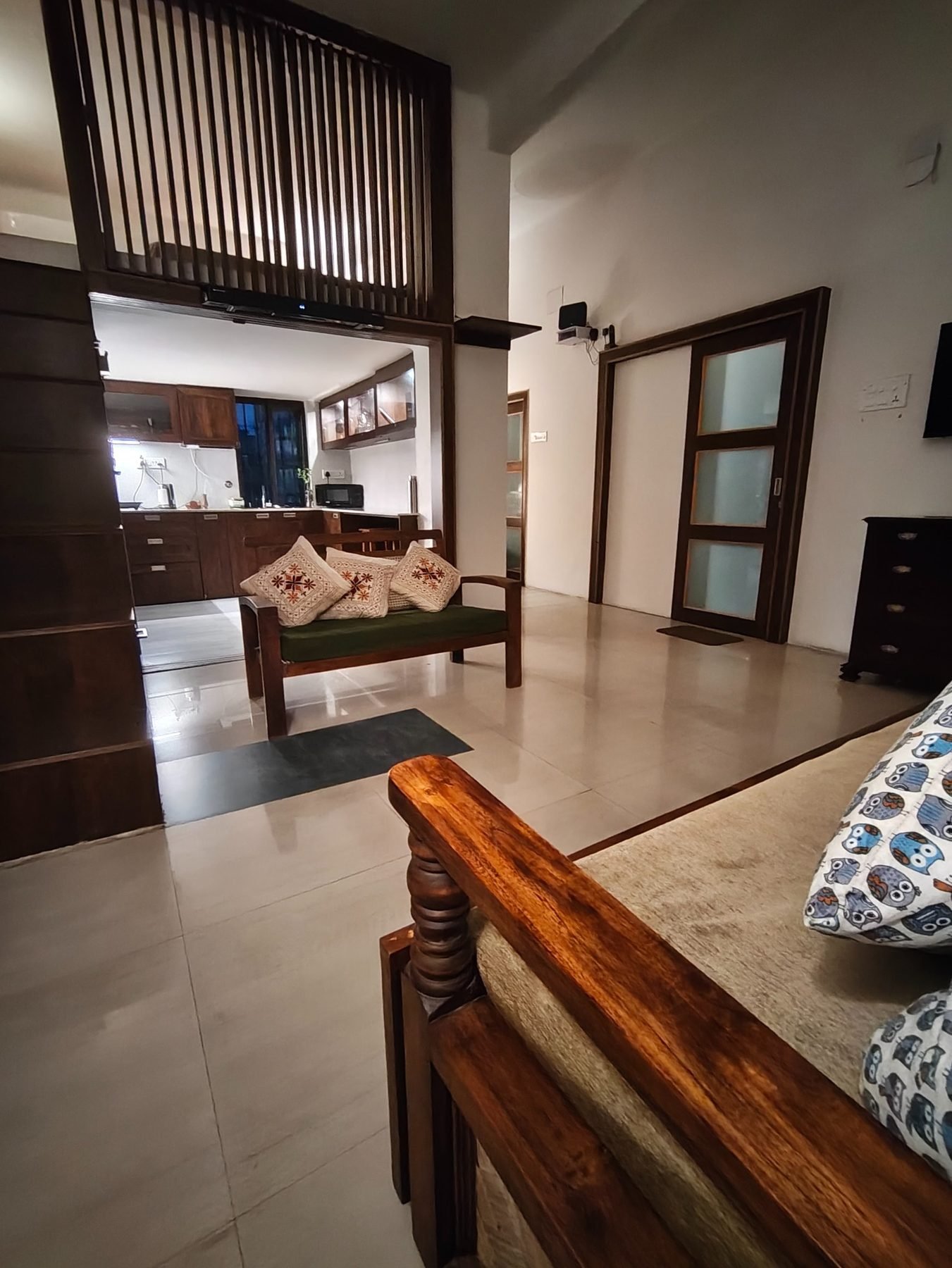 Loft at Central living area and kitchen