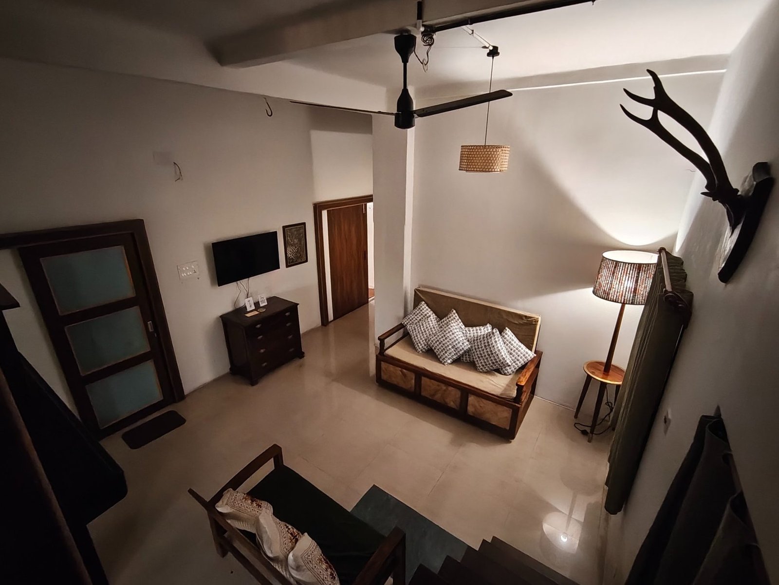 Loft view from mezzanine